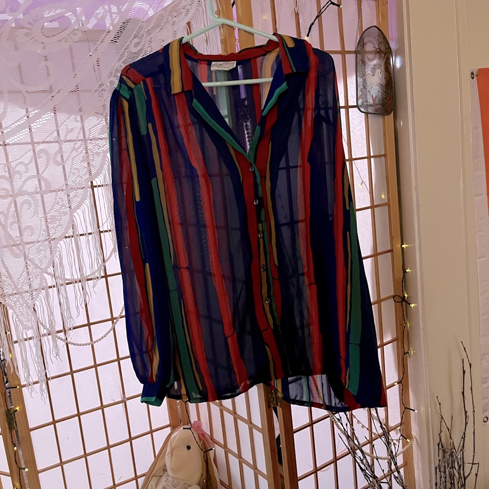 Vintage Lady Winn By TEDDI California Women’s Blouse!